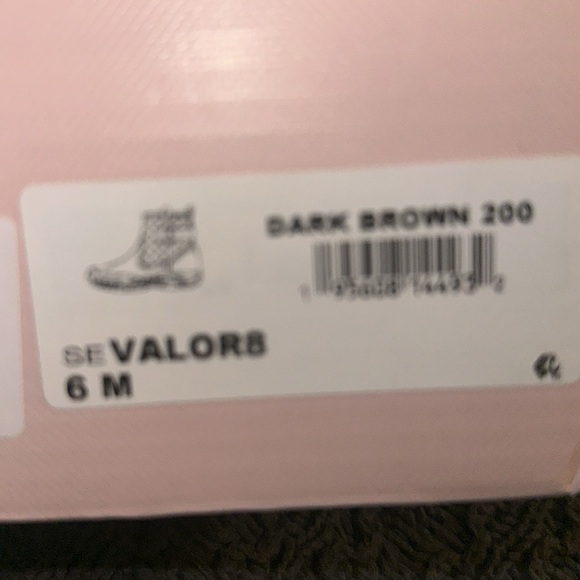 NIB Easy Spirit Womens Valor8 Fur Lined Ankle Boots Brown Size 6 & 10 waterproof - Picture 4 of 4